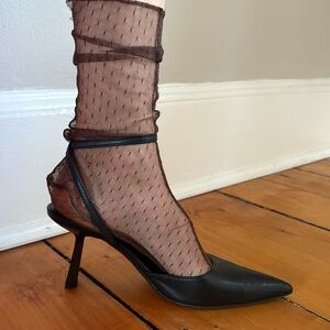 Open Edit Black Heels Sz 9